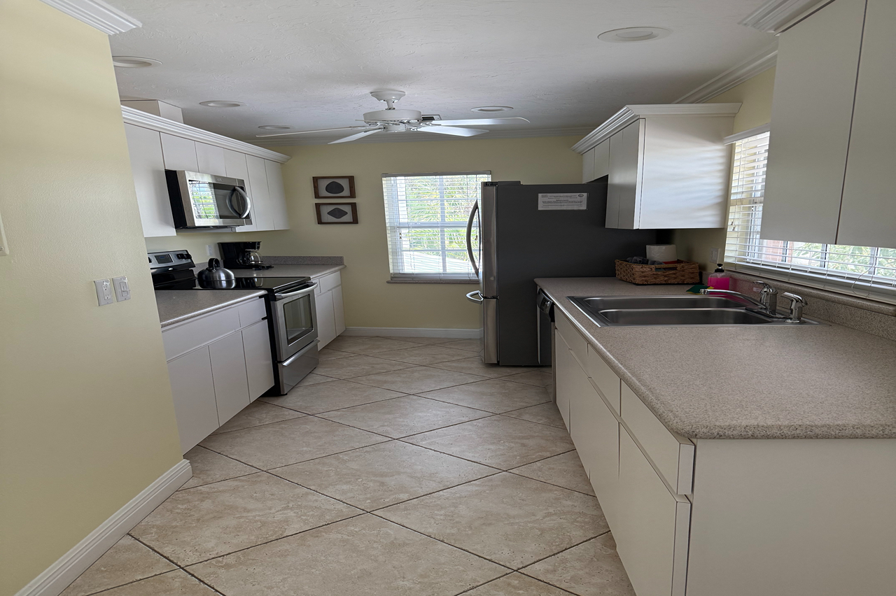 One Bedroom Condominium Kitchen